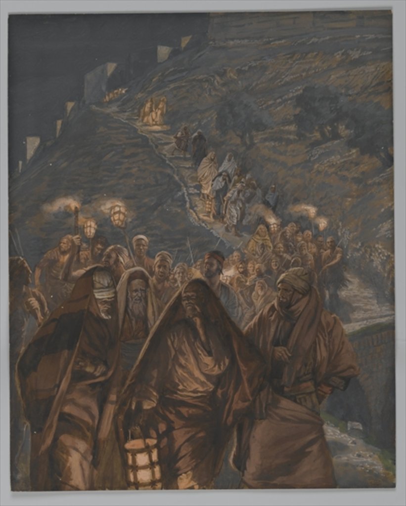 Detail of The Procession of Judas by James Jacques Joseph Tissot