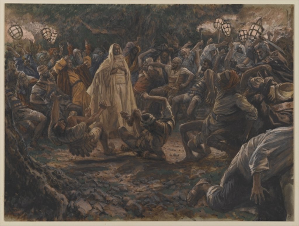 Detail of The Guards Falling Backwards by James Jacques Joseph Tissot