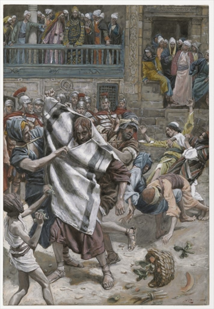 Detail of Jesus Before Herod by James Jacques Joseph Tissot