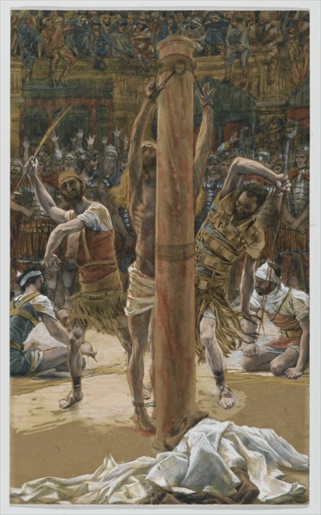 Detail of The Scourging on the Back by James Jacques Joseph Tissot