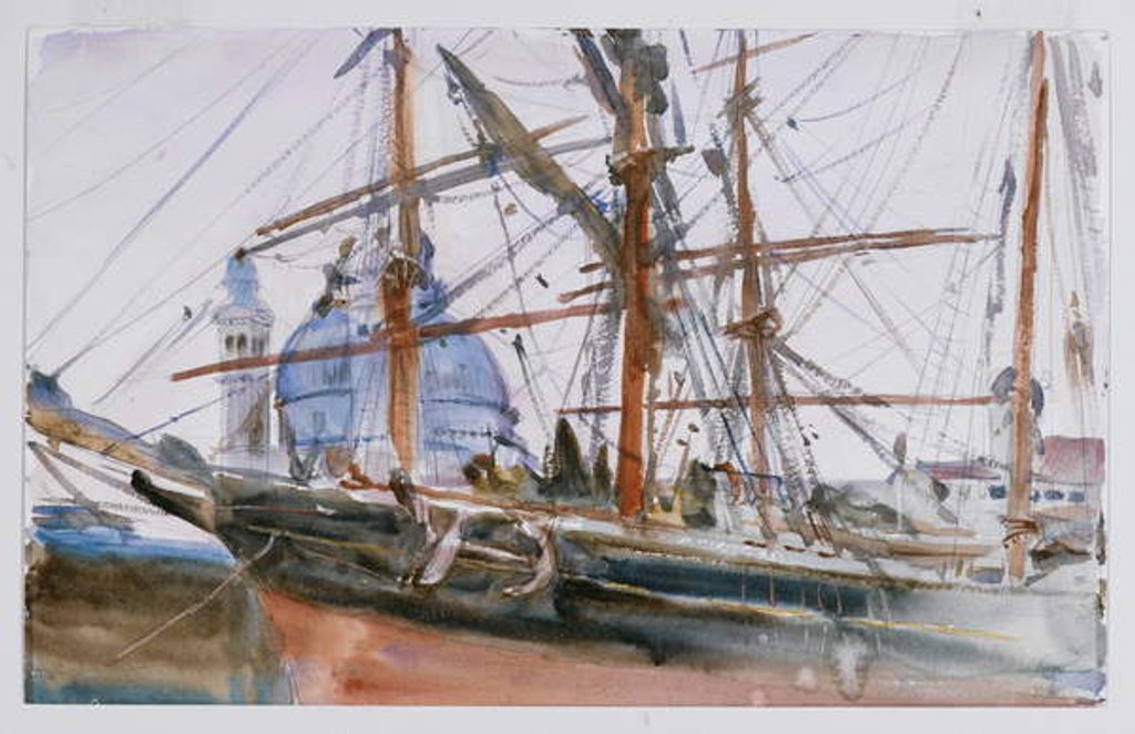 Detail of Rigging, c.1905-06 by John Singer Sargent