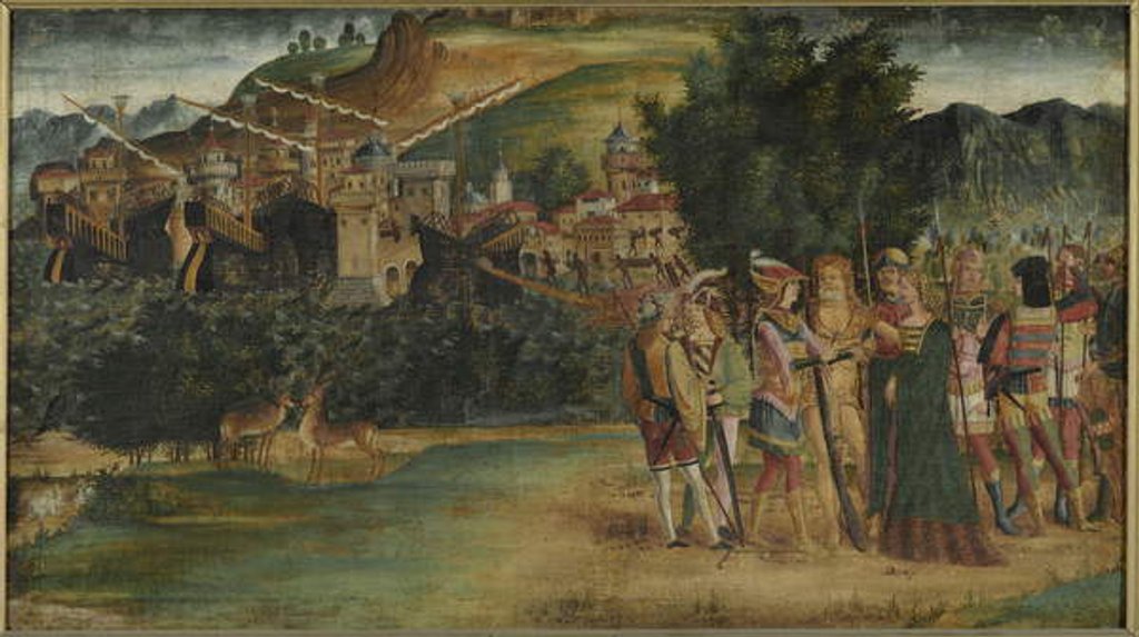 Detail of The Marriage of Jason and Medea, c.1500 by Italian School