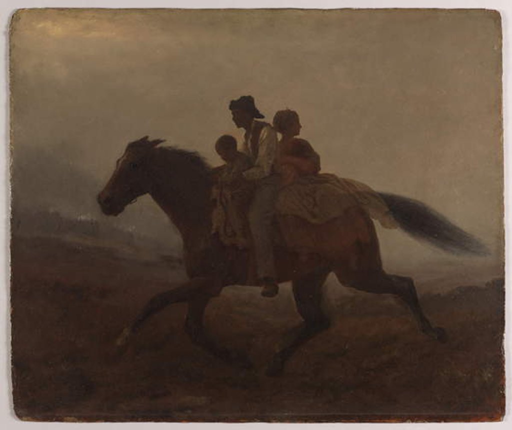 Detail of A Ride for Liberty by Eastman Johnson