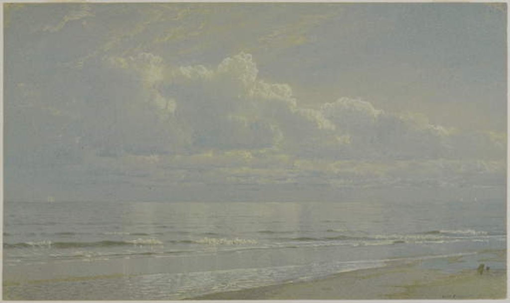 Detail of Thunderheads at Sea: The Pearl, 1871 by William Trost Richards