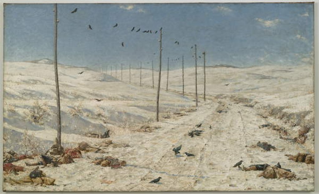 Detail of The Road of the War Prisoners, c.1878-79 by Vasili Vasilievich Vereshchagin