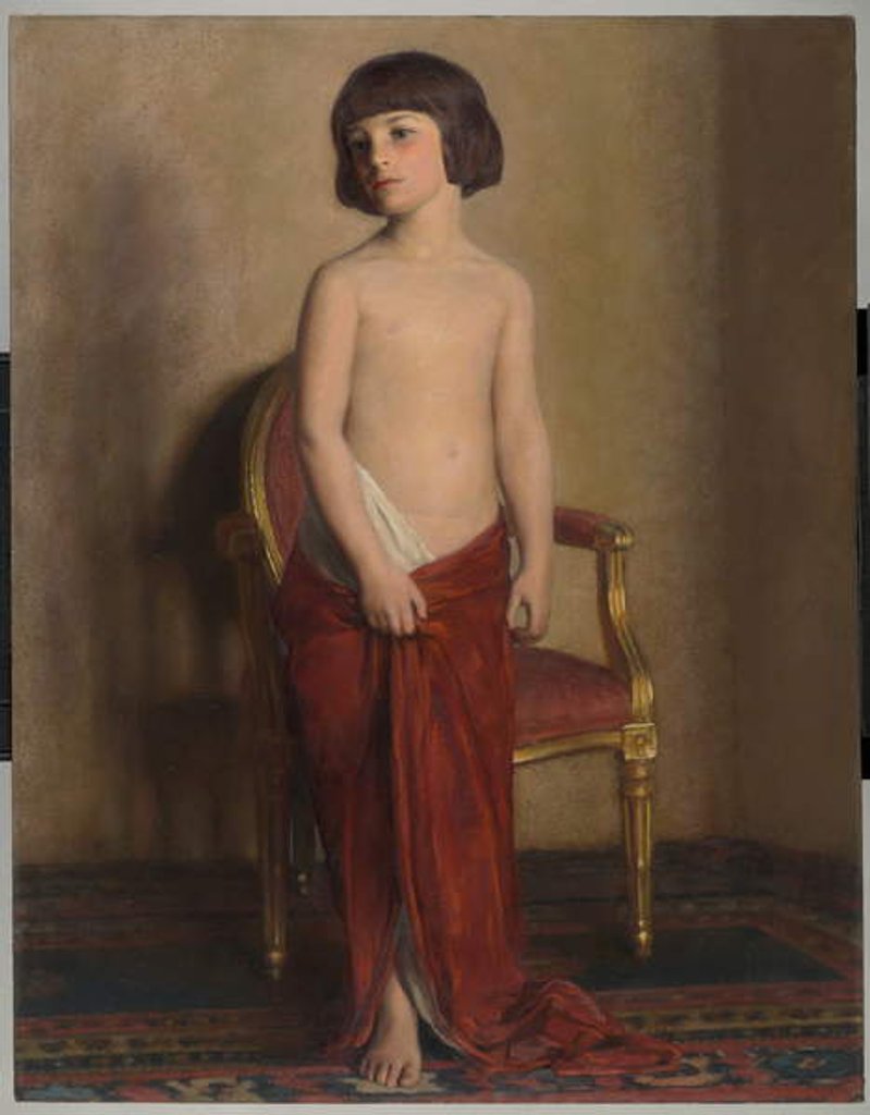 Detail of A Statuette, c.1914 by William Sergeant Kendall