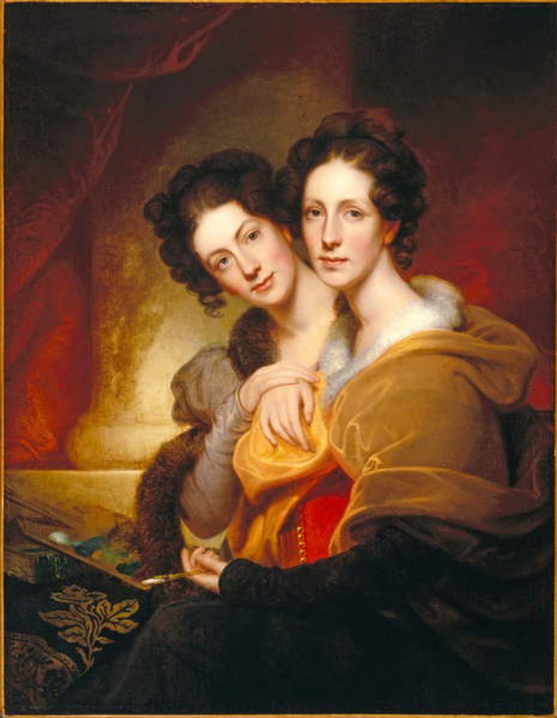 Detail of The Sisters, 1826 by Rembrandt Peale