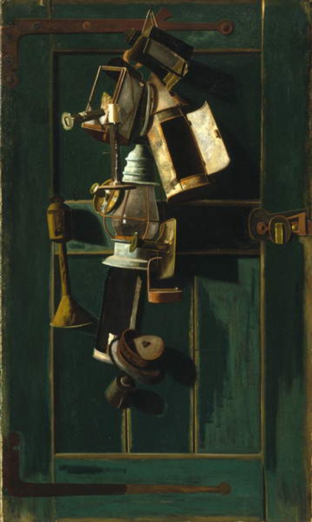 Detail of Door with Lanterns, c.1880 by John Frederick Peto