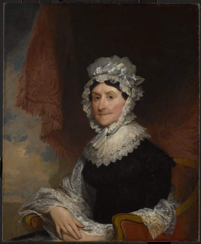 Detail of Mrs. Robert Nicholls Auchmuty, 1816 by Gilbert Stuart