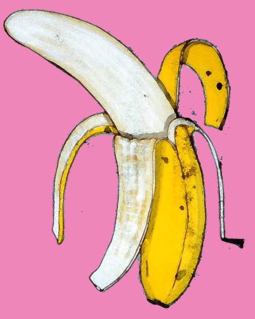 Detail of Banana, 2014 by Sarah Thompson-Engels