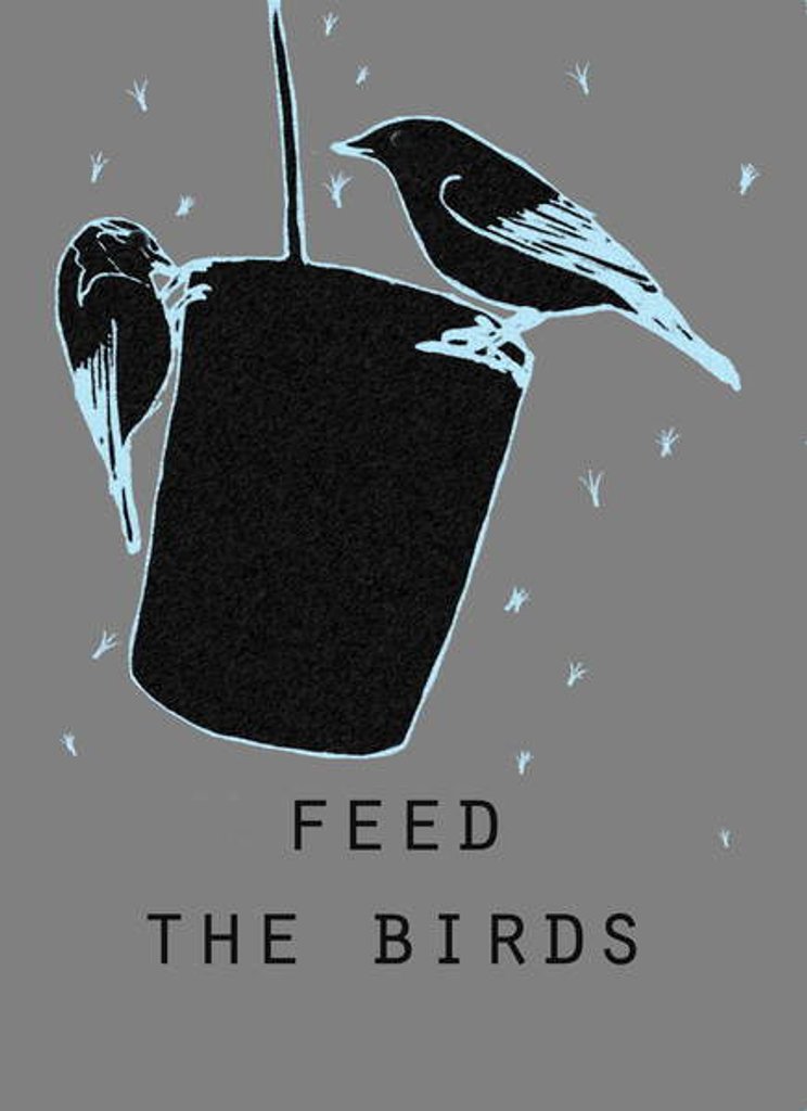 Detail of Feed the birds, 2018 by Sarah Thompson-Engels