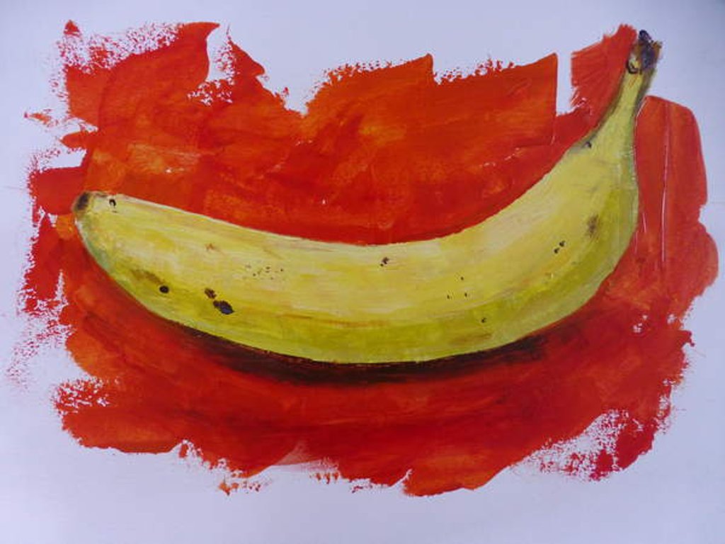 Detail of Banana, 2019 by Sarah Thompson-Engels