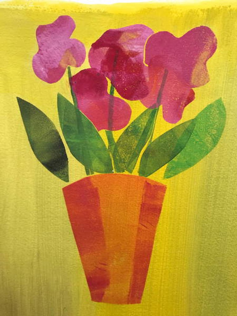 Detail of Flowerpot, 2019 by Sarah Thompson-Engels