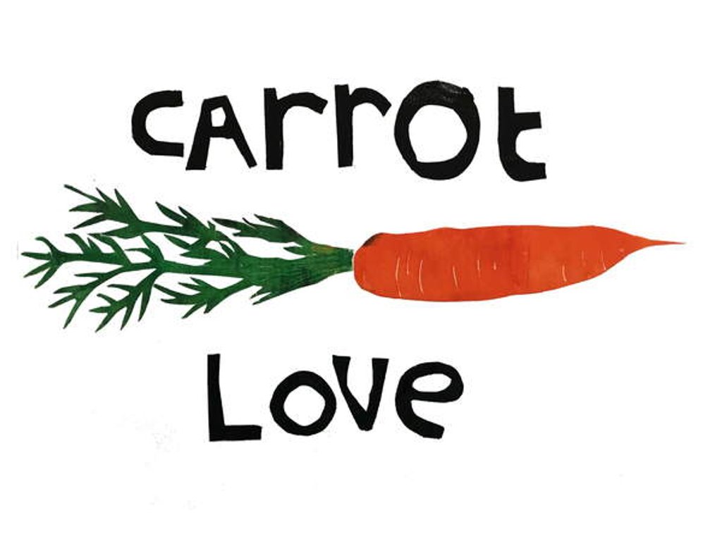 Detail of Carrot love, 2019 by Sarah Thompson-Engels