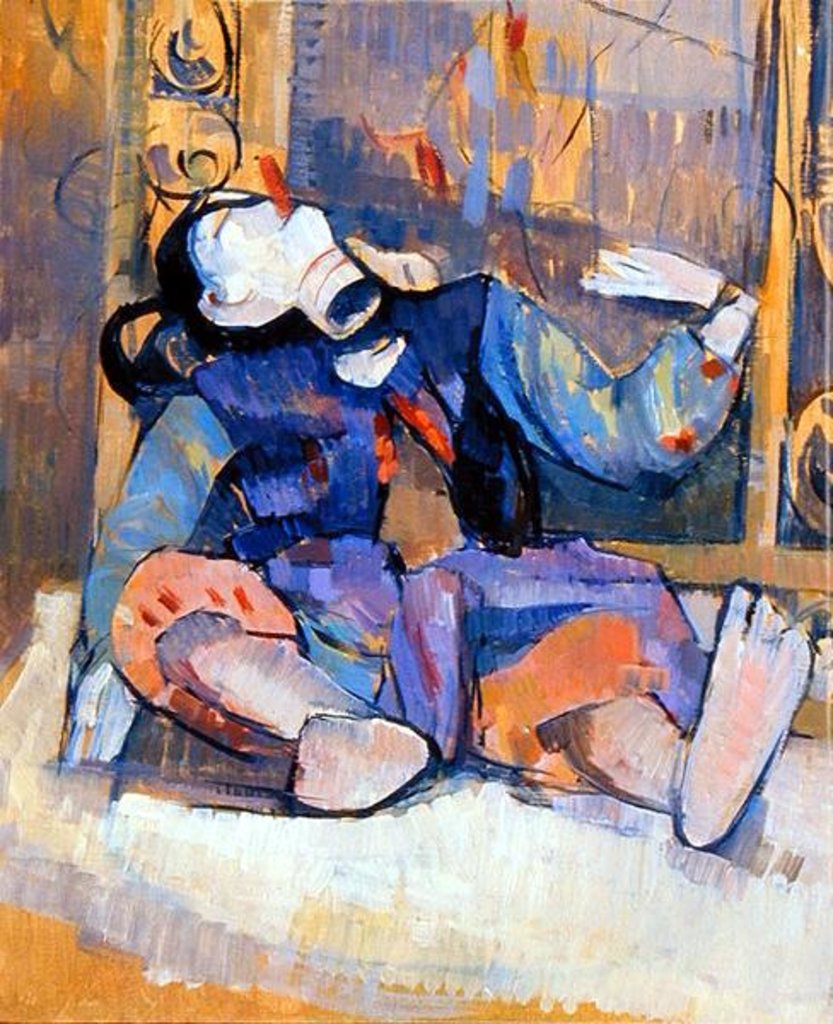 Detail of Thai Puppet With Mirror, 1989 by Erin Townsend