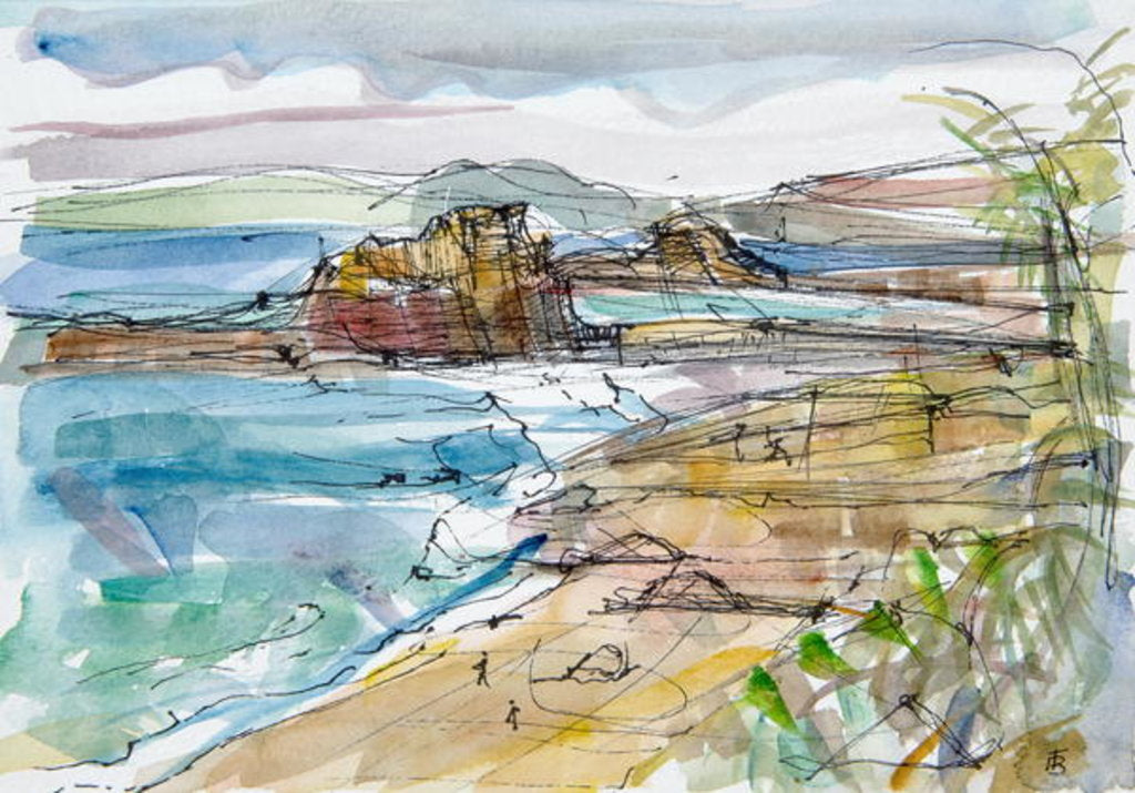 Detail of Le Renard near Guimaec, Brittany by Erin Townsend