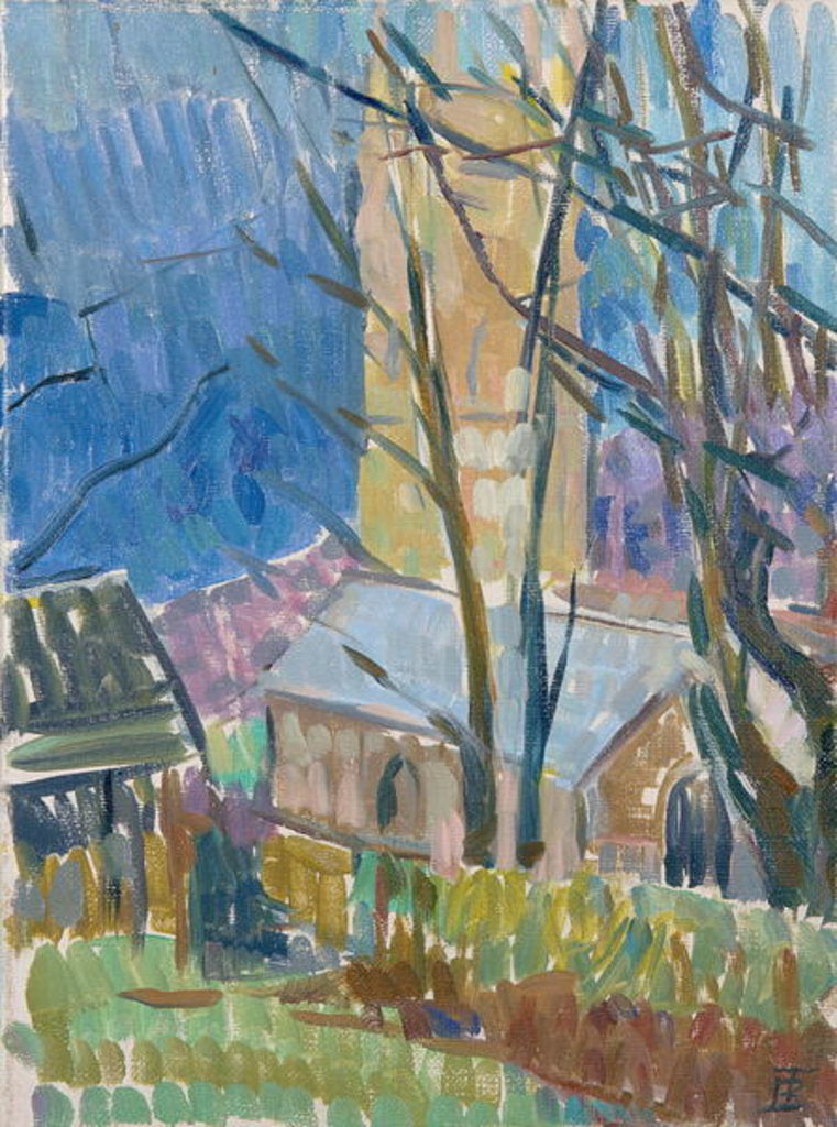 Detail of Reverend Hawker's Church at Morwenstow III by Erin Townsend