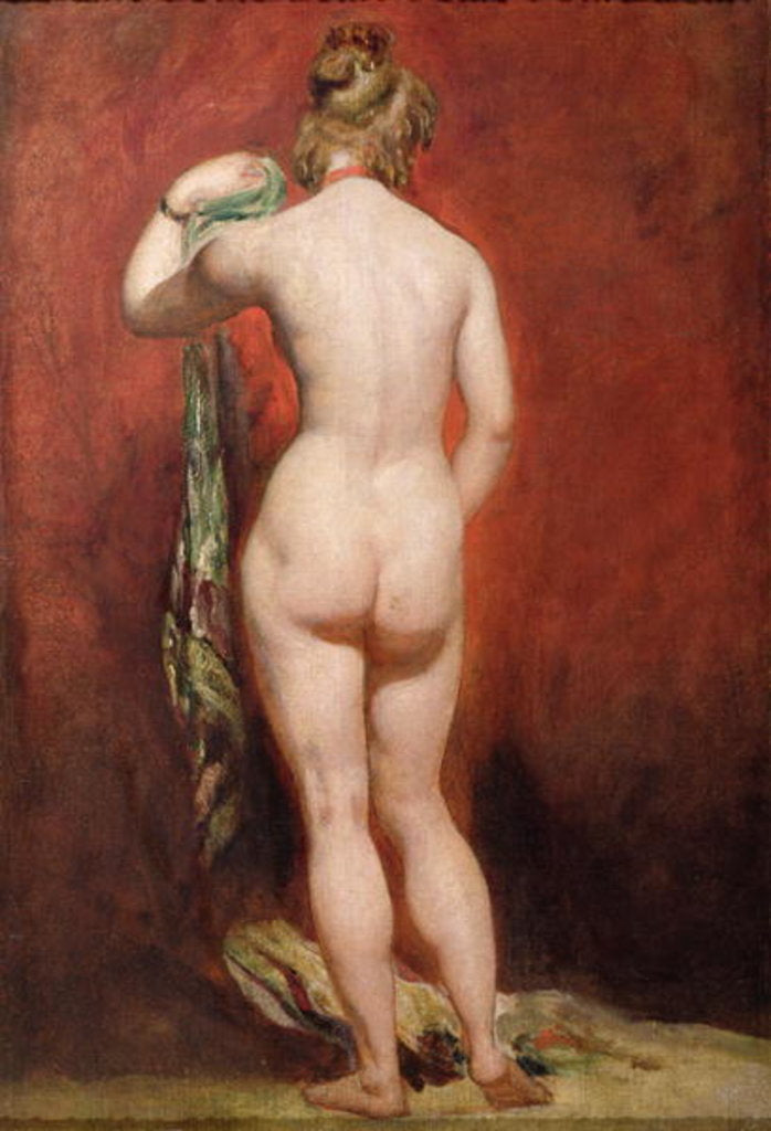 Detail of Standing Female Nude by William Etty