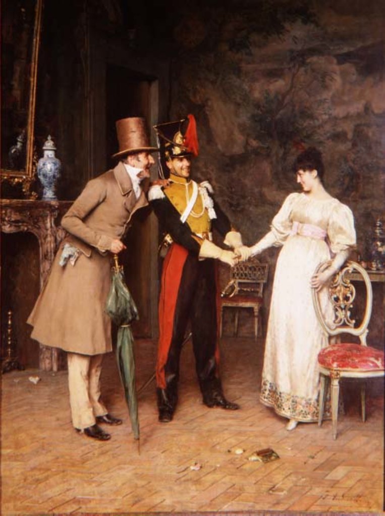 Detail of The Introduction by Federigo Andreotti