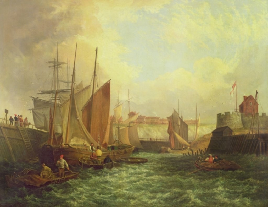 Detail of The Mouth of the Yare, 1821 by George Vincent