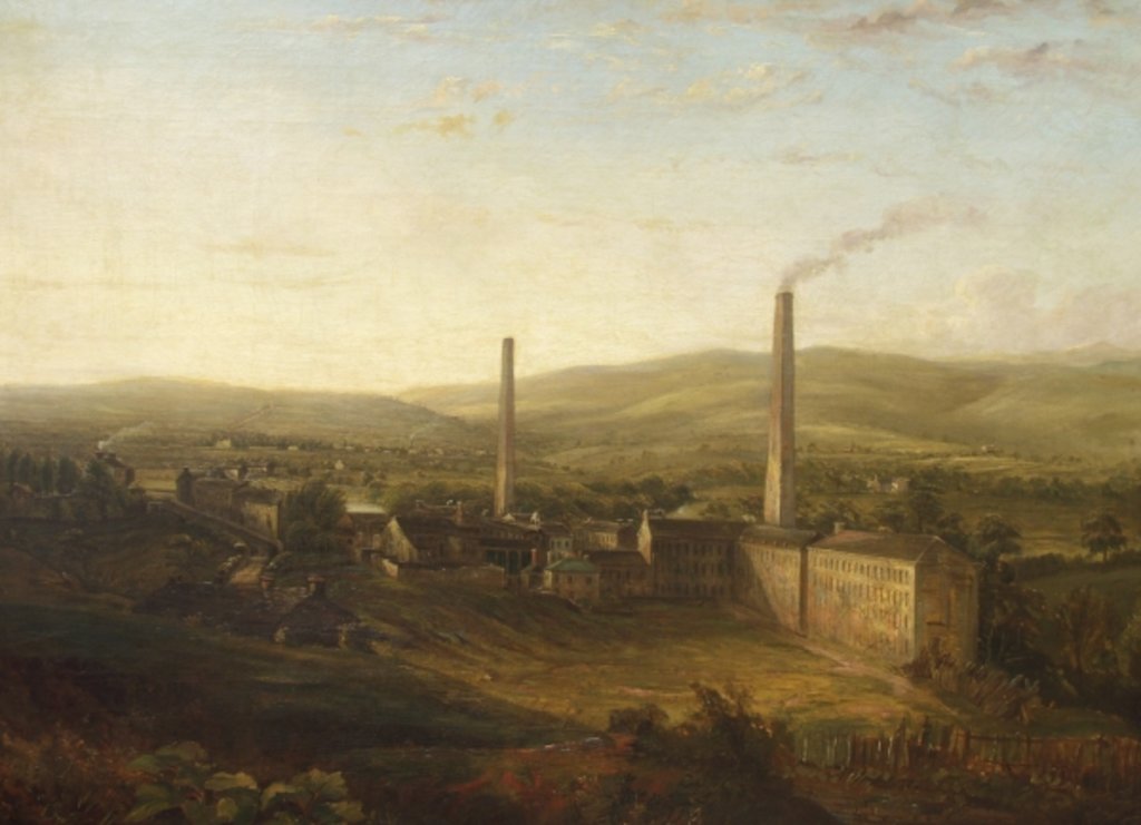 Detail of Lowerhouse Print Works, Burnley by English School