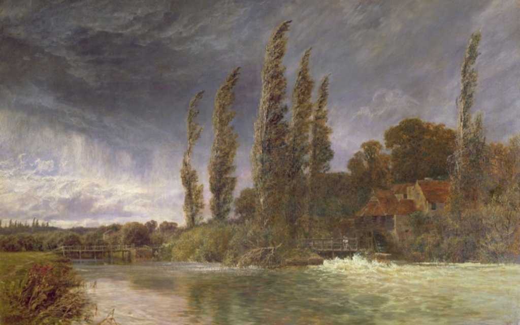 Detail of Iffley Mill, 1884 by George Vicat Cole