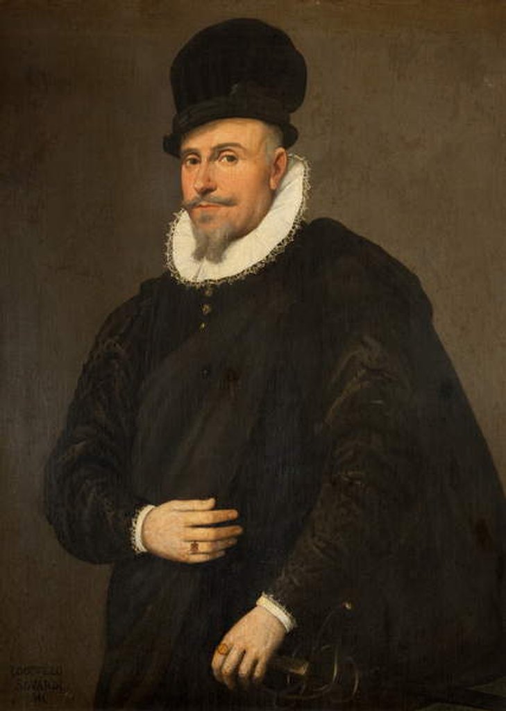 Detail of Locollo Souardi, c.1560-78 by Giovanni Battista Moroni