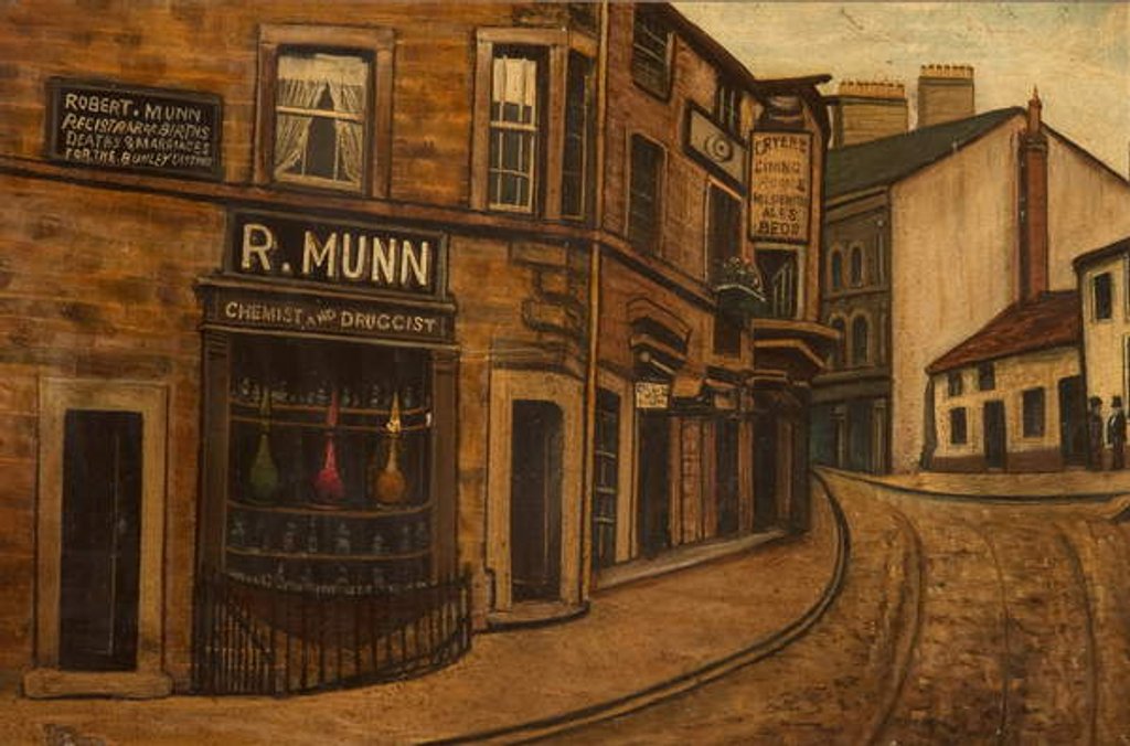 Detail of Munn's Corner, 1890 by O'Shea O'Shea