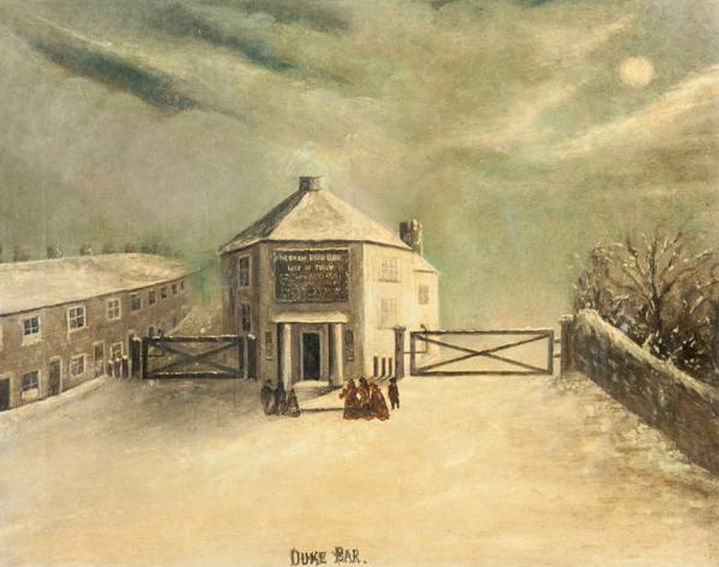 Detail of Duke Bar, Burnley, c.1850 by English School