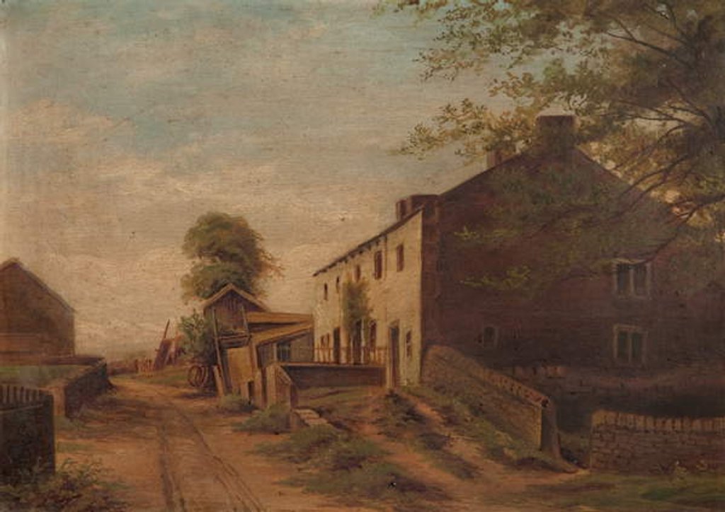 Detail of Whins Lane, Simonstone by English School