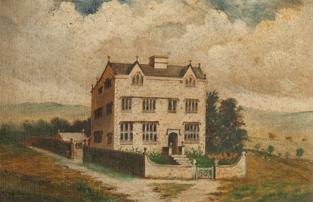 Detail of Extwistle Hall by Stocks Austerberry