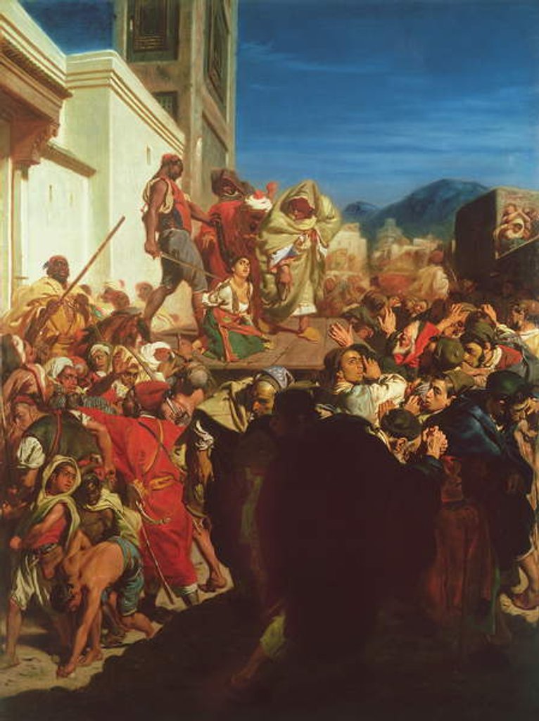 Detail of Execution of a Jewess in Tangiers, 1860 by Alfred Dehodencq