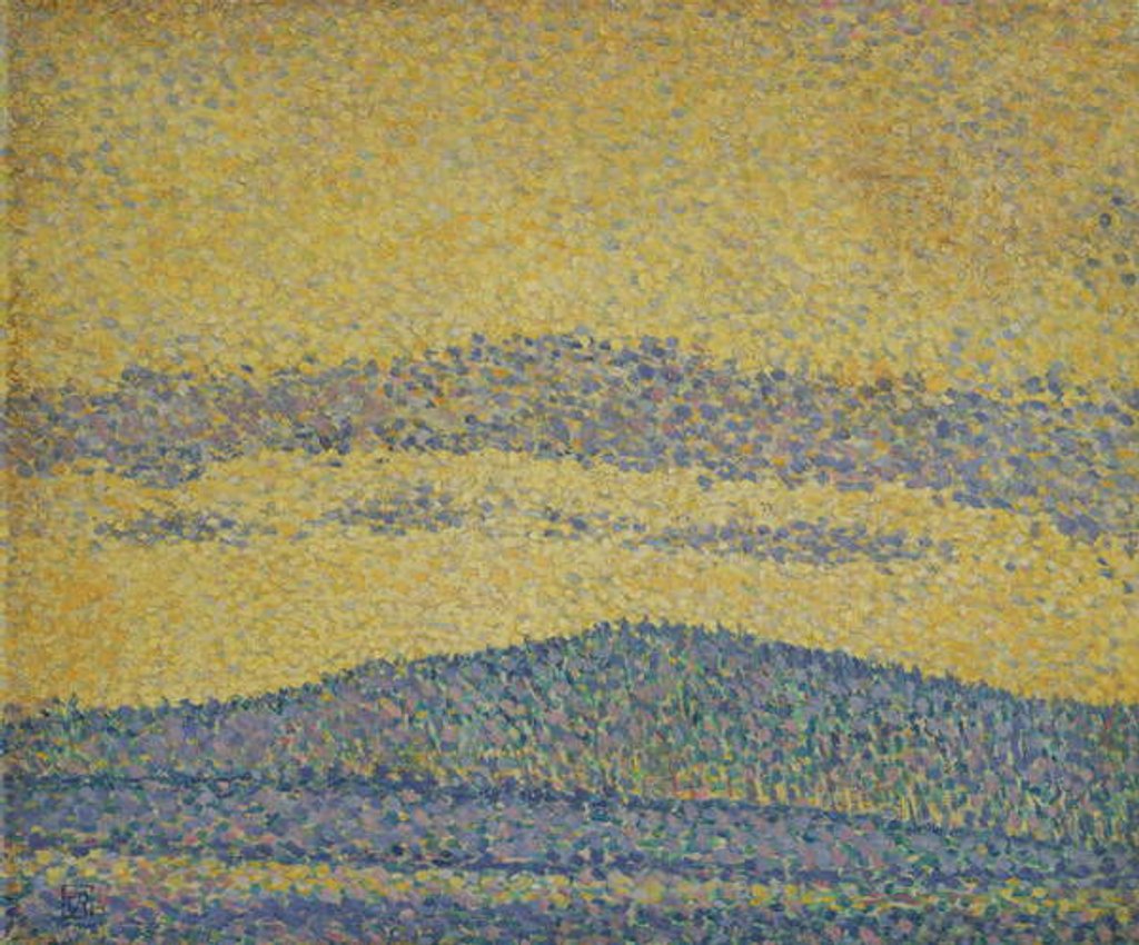 Detail of Landscape by Theo van Rysselberghe