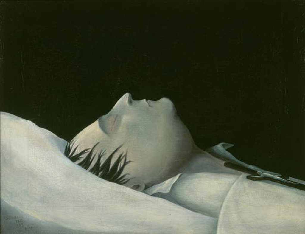 Detail of Napoleon on his Deathbed on St Helena, 1821 by Denzil O. Ibbetson