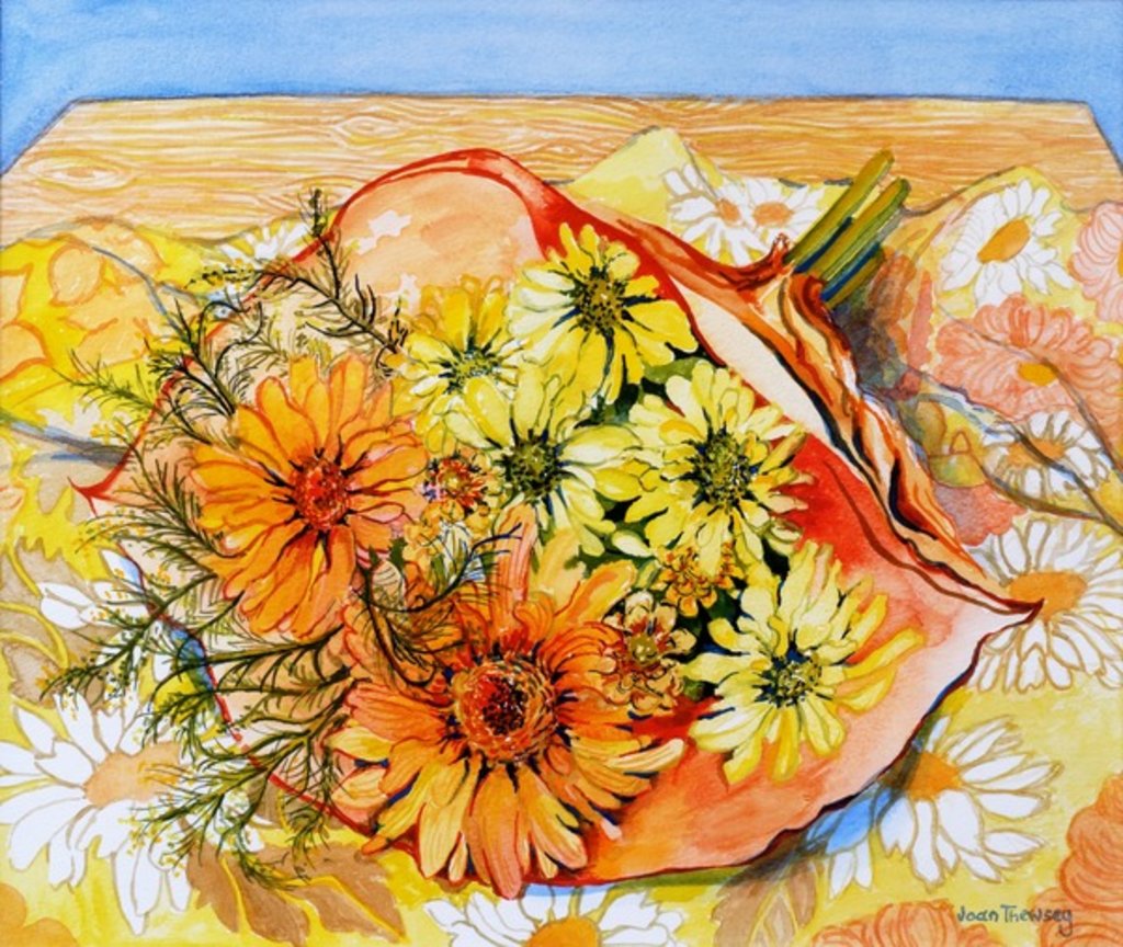 Detail of Awaiting Arrangement, 2010 by Joan Thewsey