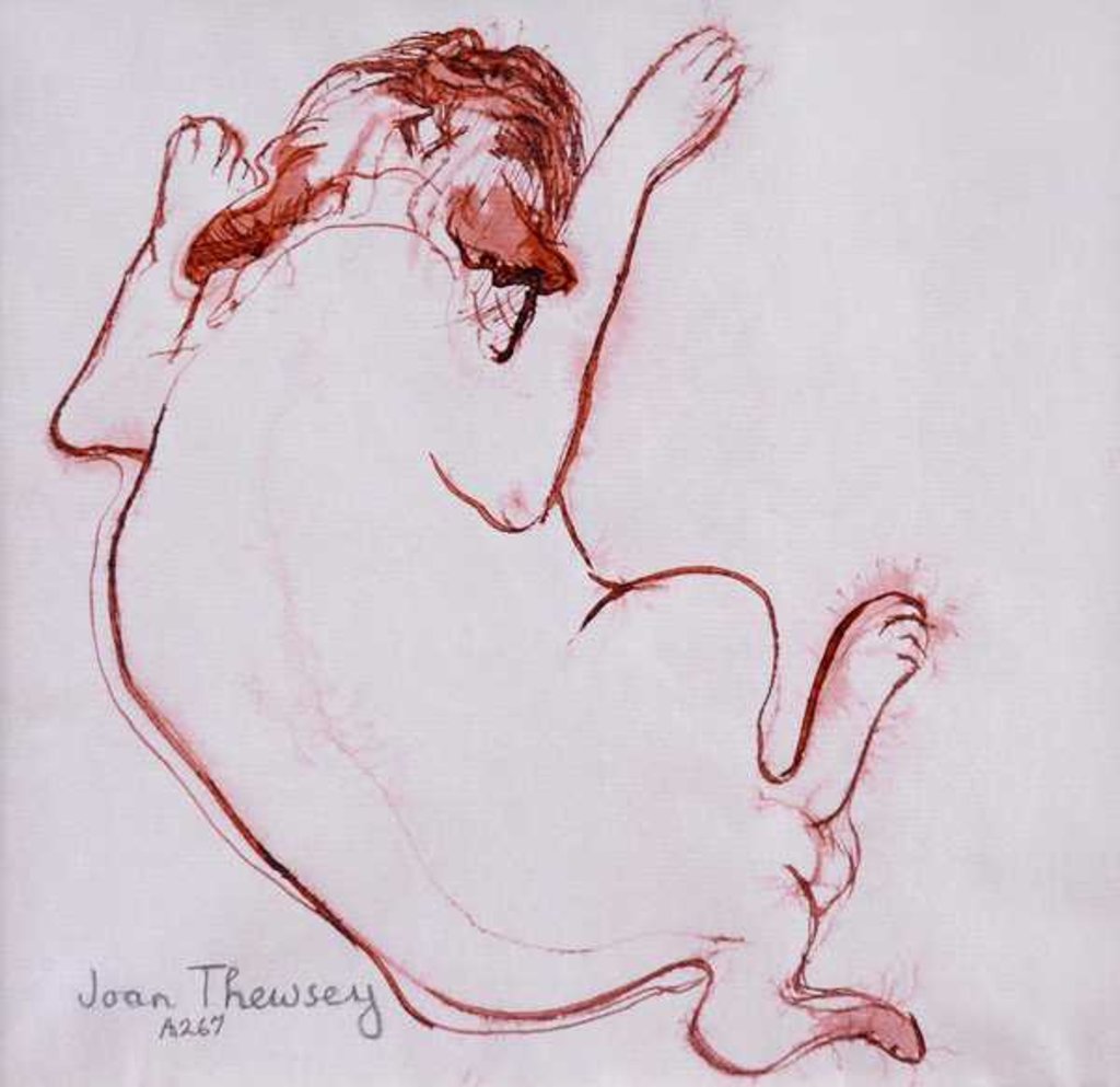 Detail of Pug Puppy 1, 2005 by Joan Thewsey