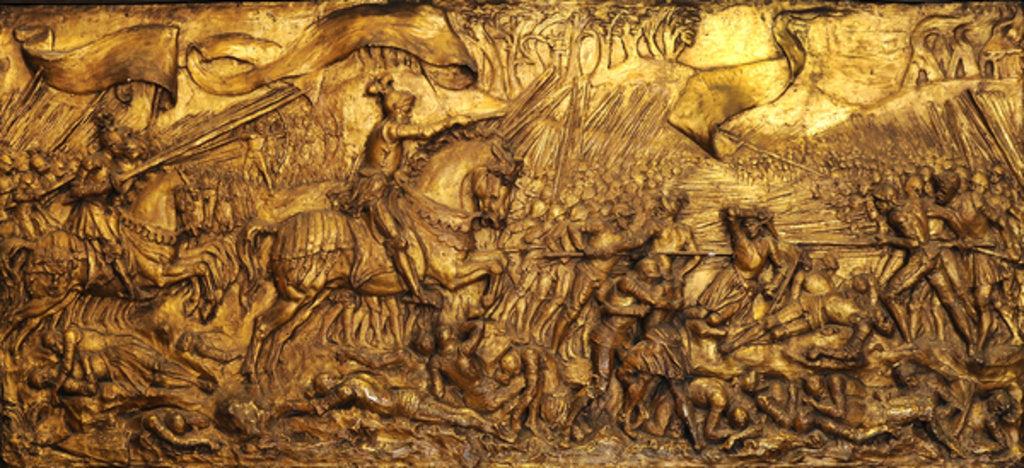 Detail of The Battle of Flodden Field, 1881-82 by Edward Coley Burne-Jones