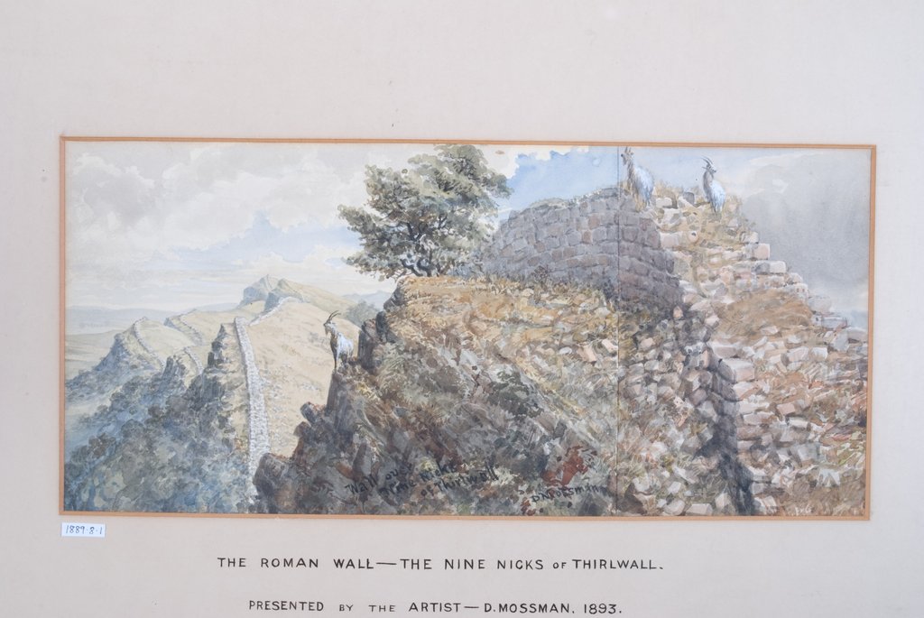 Detail of The Roman Wall - The Nine Nicks of Thirlwall, 1880-89 by David Mossman
