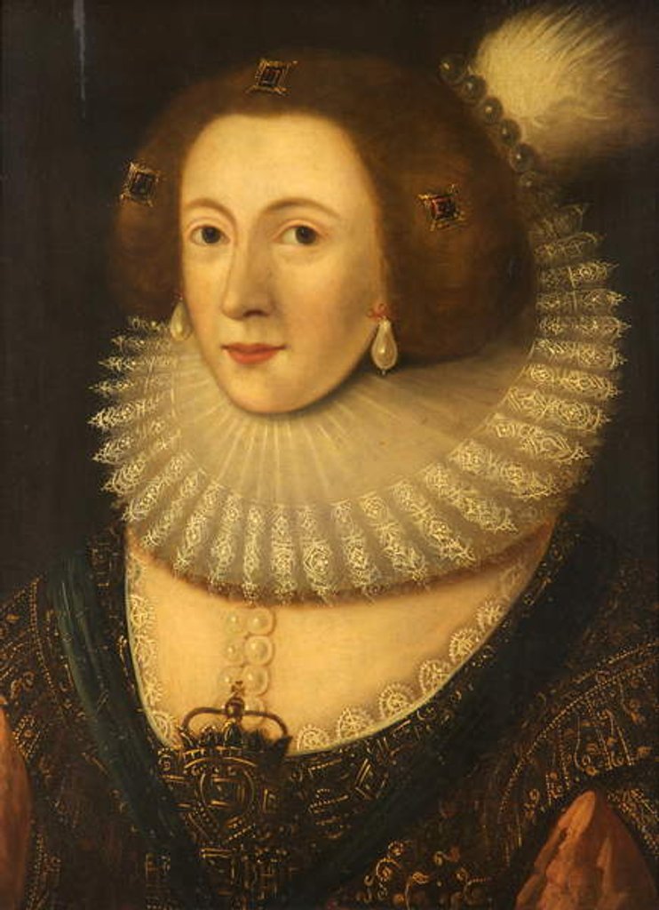 Detail of Portrait of a Lady, c.1600-35 by Marcus (attr. to) Gheeraerts