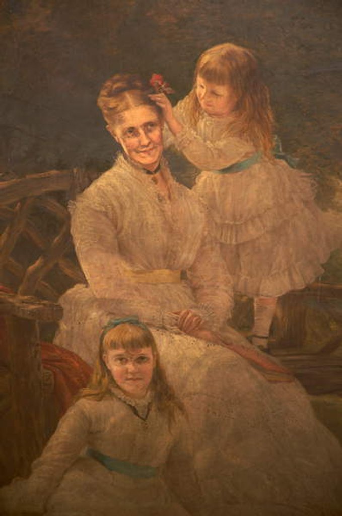 Detail of Family Group, c.1875-95 by Samuel Sidley
