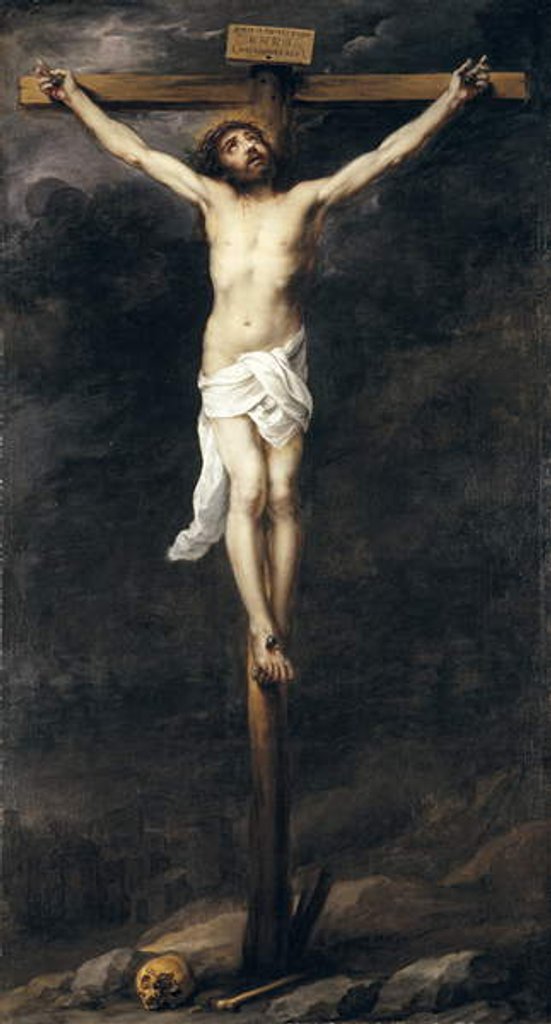 Detail of Christ on the Cross, 1660-70 by Bartolome Esteban Murillo
