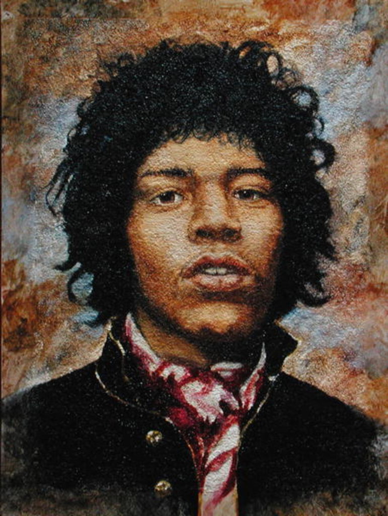 Detail of Hendrix by Trevor Neal