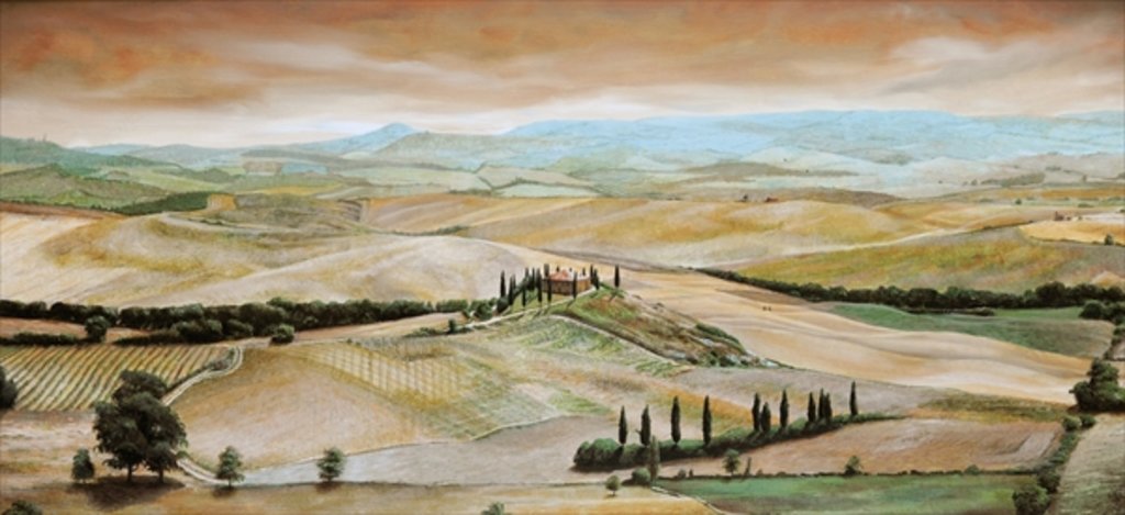 Detail of Belvedere, Tuscany, 2001 by Trevor Neal