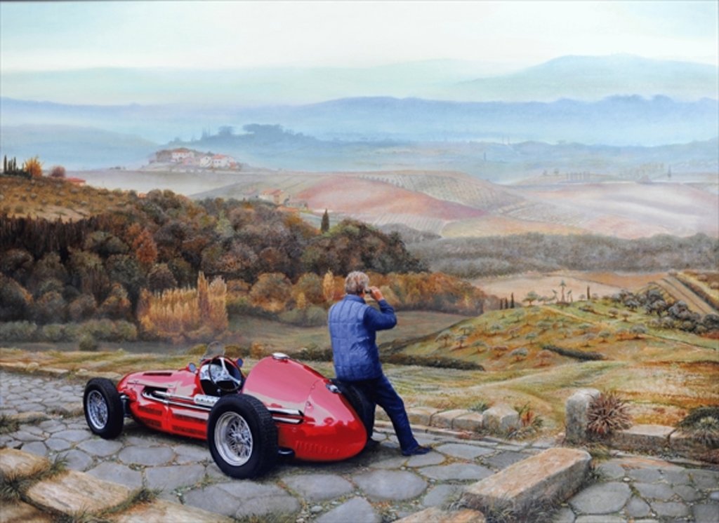 Detail of Maserati A6 GCM, 2001 by Trevor Neal