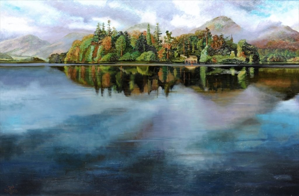 Detail of Boathouse, Derwentwater, Cumbria, 2008 by Trevor Neal