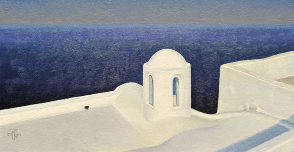 Detail of Santorini 3, 2010 by Trevor Neal