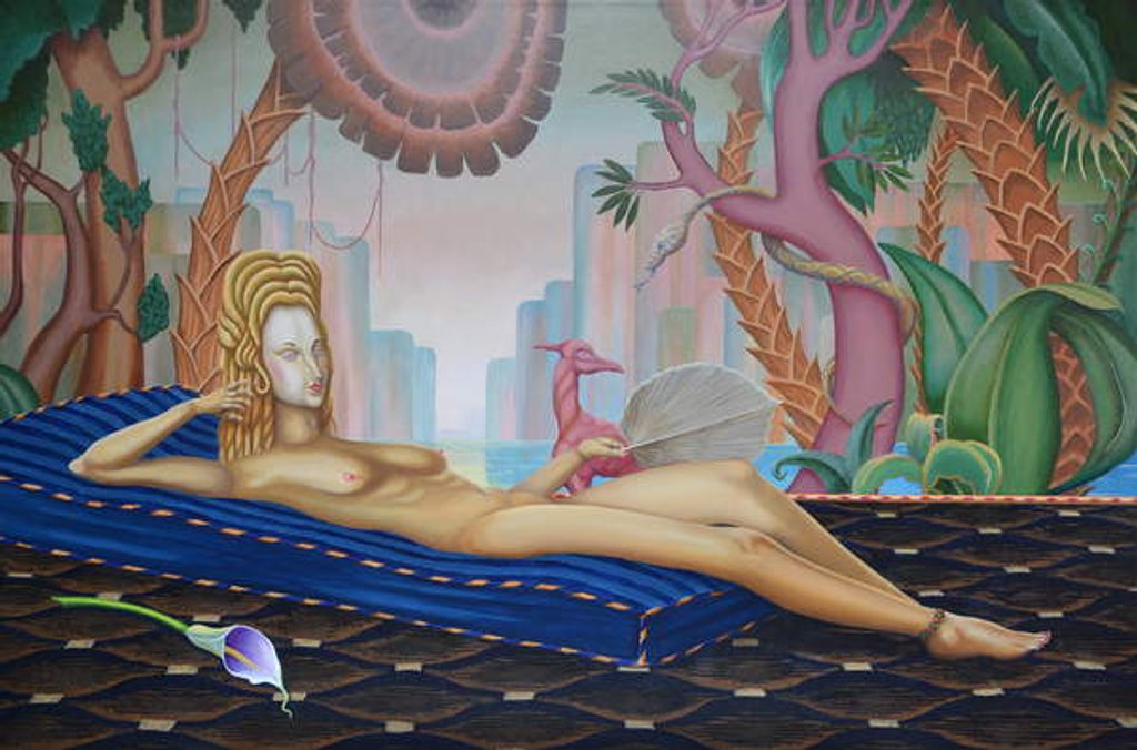 Detail of Lily Arum, 2019 by Trevor Neal