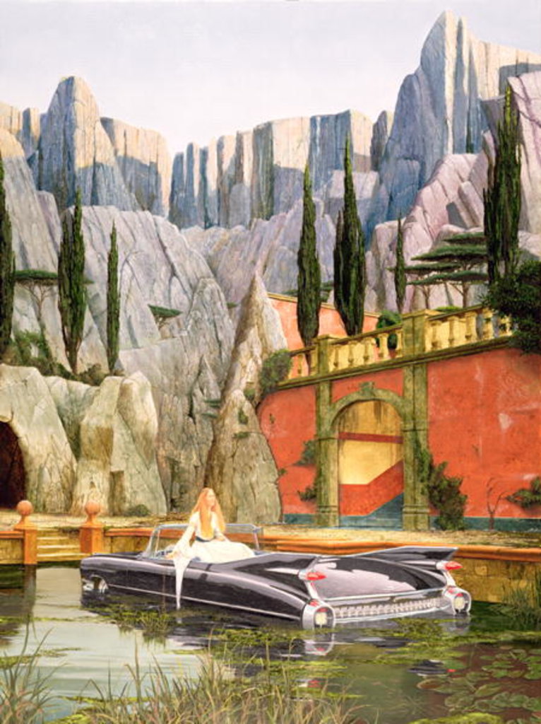 Detail of Lady of Detroit, 1992 by Trevor Neal