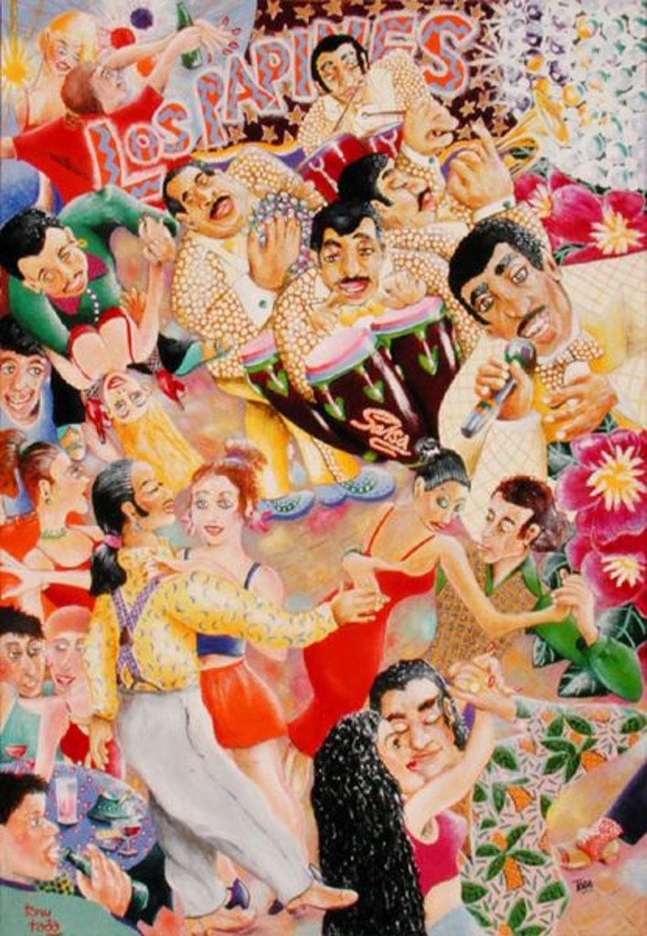 Detail of Salsa Night, 2001 by Tony Todd