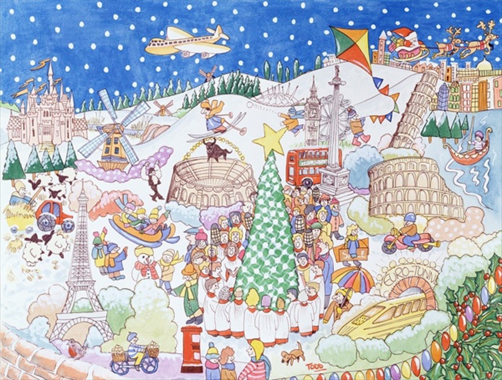 Detail of European Festival, 2005 by Tony Todd